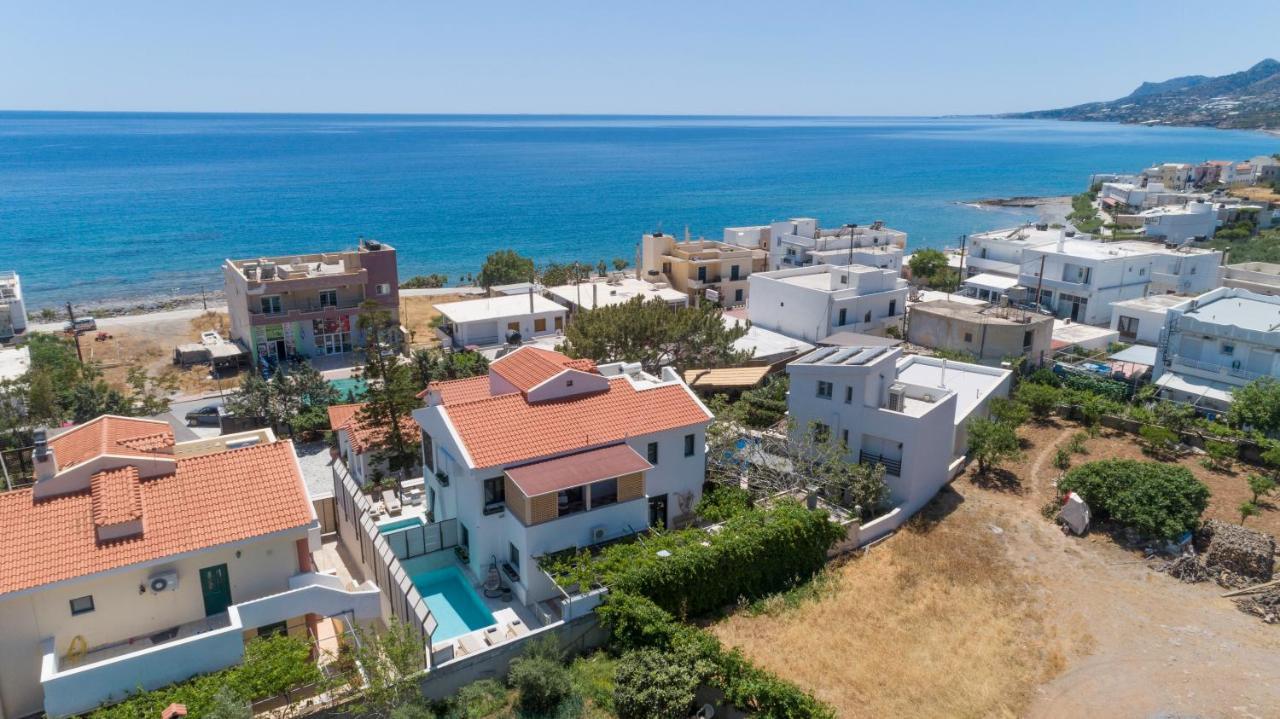 Paradisos Luxury Villas Next To Beach Koutsourás Exteriér fotografie