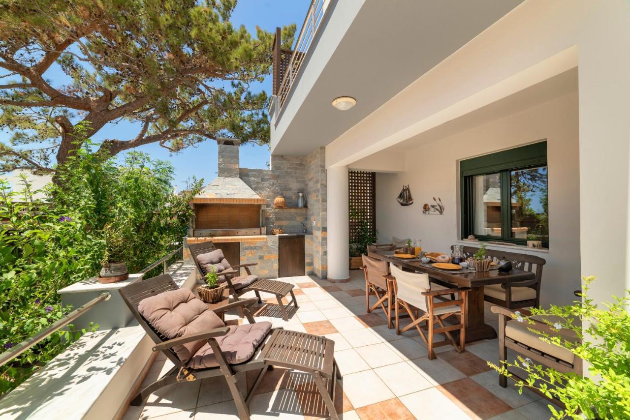 Paradisos Luxury Villas Next To Beach Koutsourás Exteriér fotografie