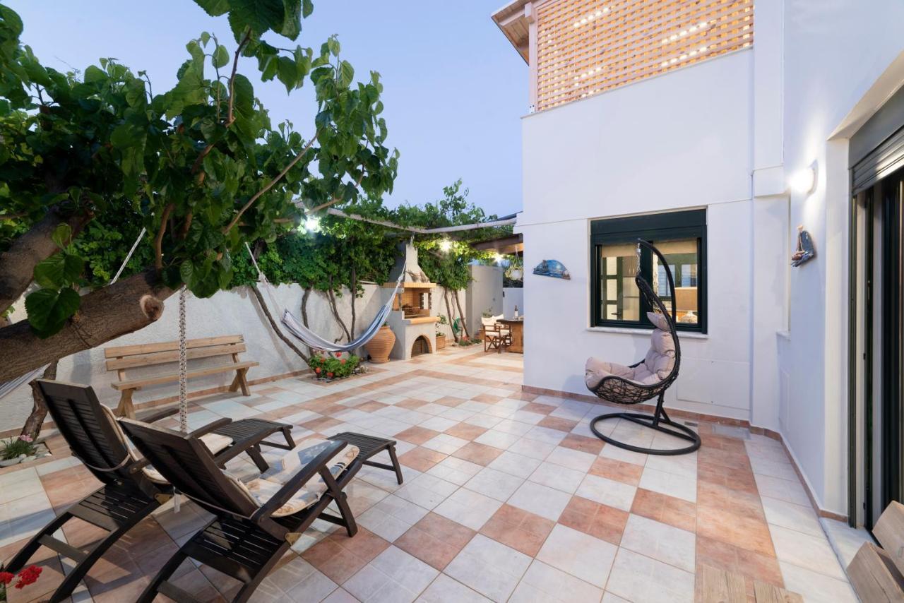 Paradisos Luxury Villas Next To Beach Koutsourás Exteriér fotografie