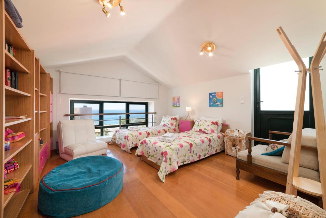Paradisos Luxury Villas Next To Beach Koutsourás Exteriér fotografie