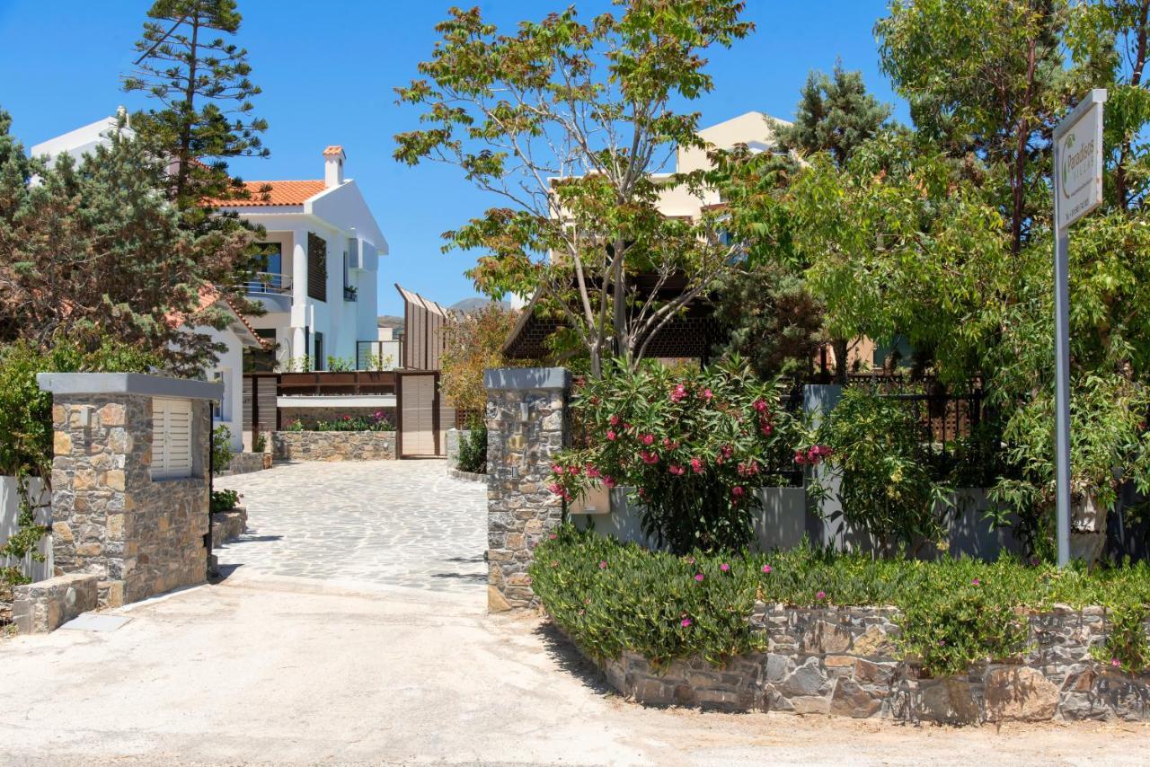 Paradisos Luxury Villas Next To Beach Koutsourás Exteriér fotografie