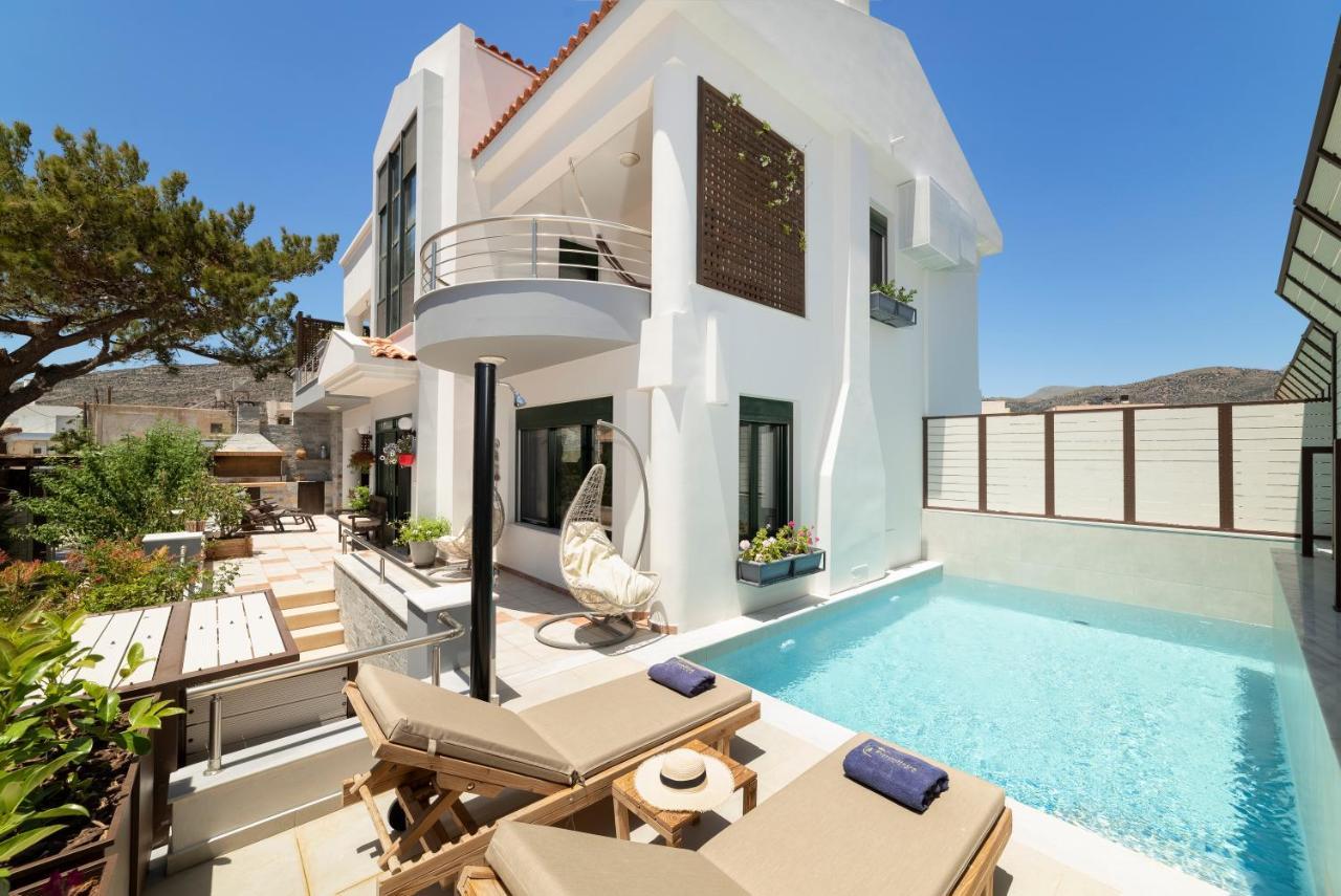Paradisos Luxury Villas Next To Beach Koutsourás Exteriér fotografie
