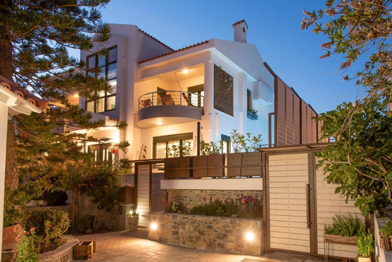 Paradisos Luxury Villas Next To Beach Koutsourás Exteriér fotografie