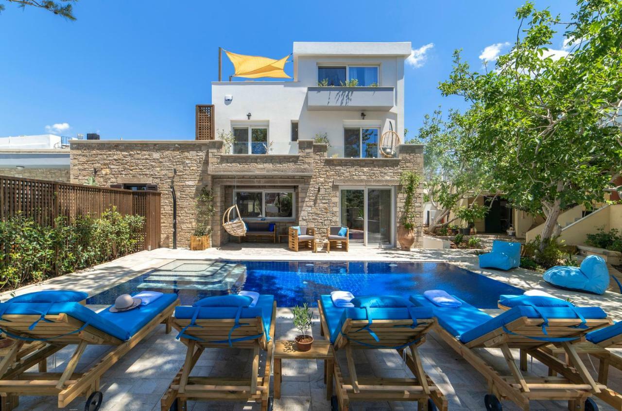 Paradisos Luxury Villas Next To Beach Koutsourás Exteriér fotografie