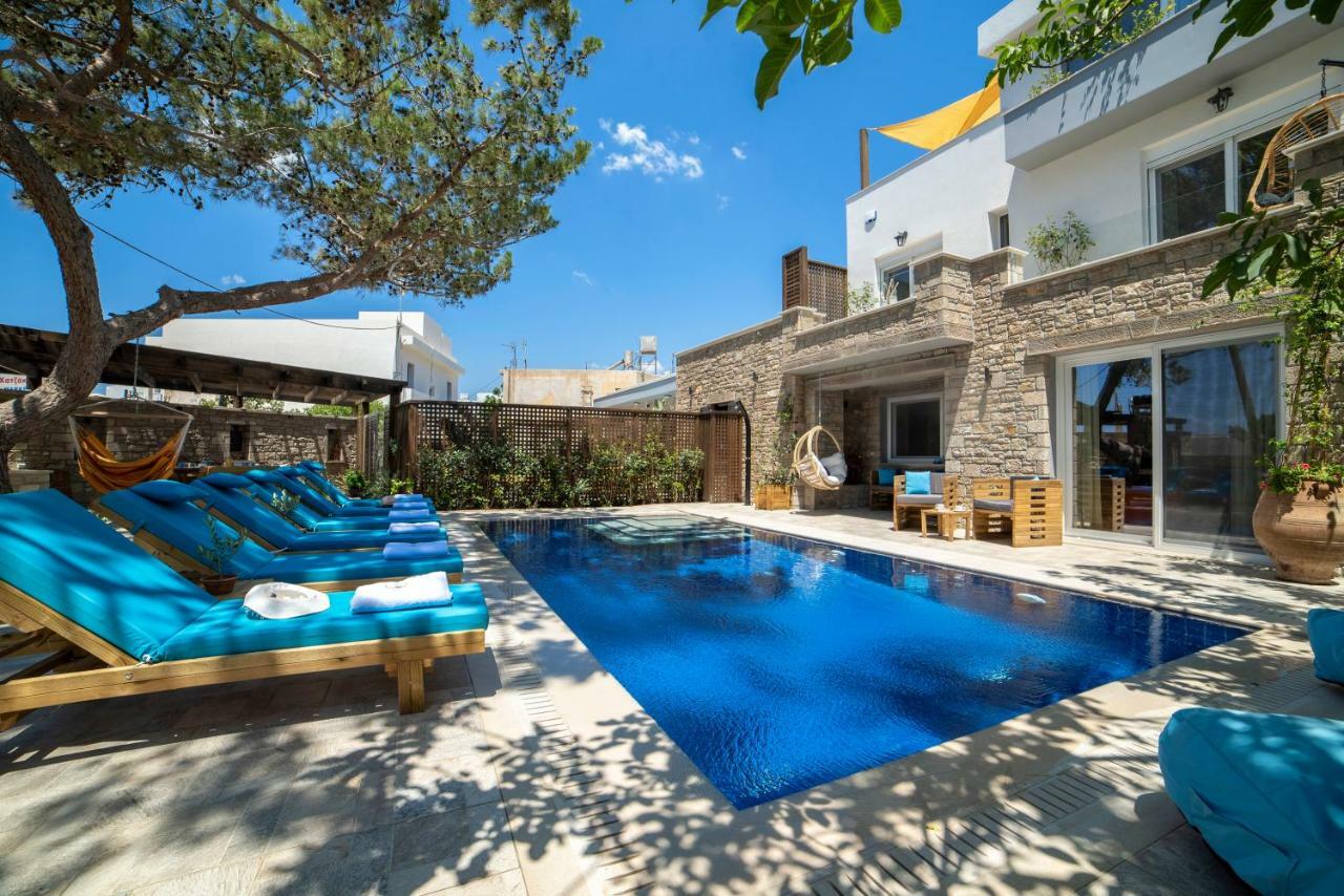 Paradisos Luxury Villas Next To Beach Koutsourás Exteriér fotografie